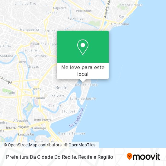 Prefeitura Da Cidade Do Recife mapa