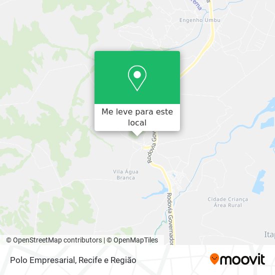 Polo Empresarial mapa