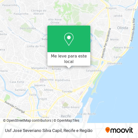 Usf Jose Severiano Silva Capil mapa