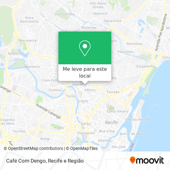 Café Com Dengo mapa