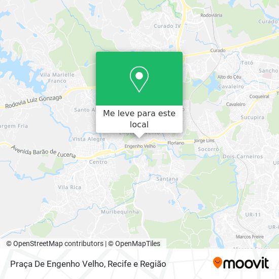 Praça De Engenho Velho mapa