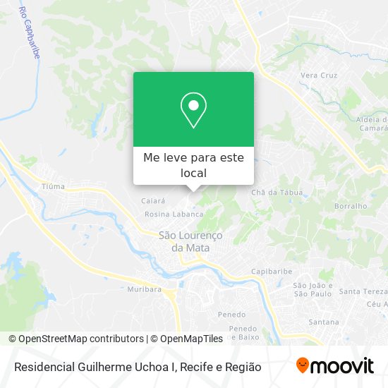 Residencial Guilherme Uchoa I mapa