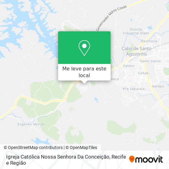 Igreja Católica Nossa Senhora Da Conceição mapa