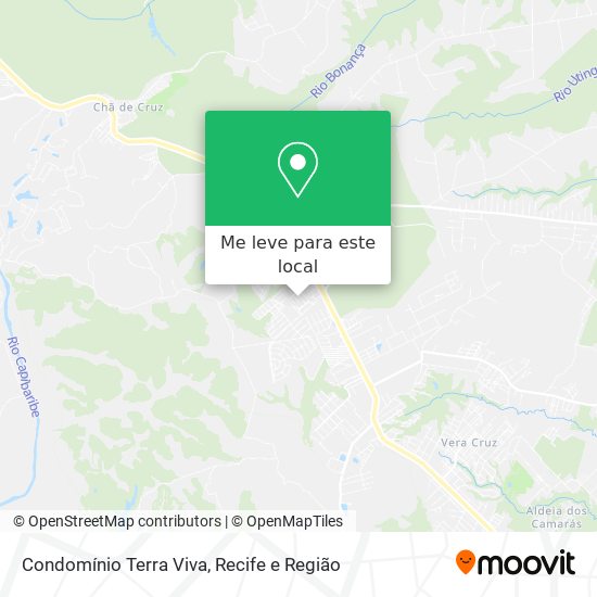 Condomínio Terra Viva mapa