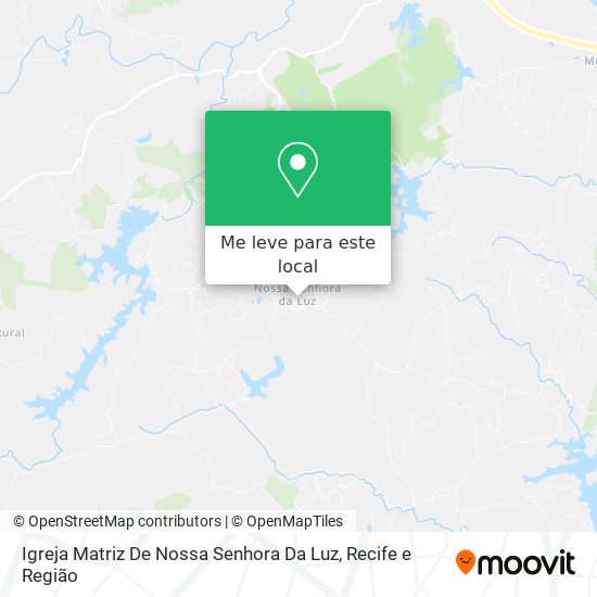 Igreja Matriz De Nossa Senhora Da Luz mapa