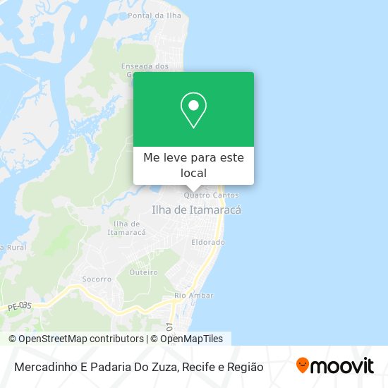 Mercadinho E Padaria Do Zuza mapa