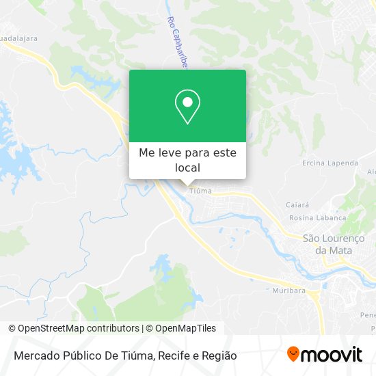 Mercado Público De Tiúma mapa
