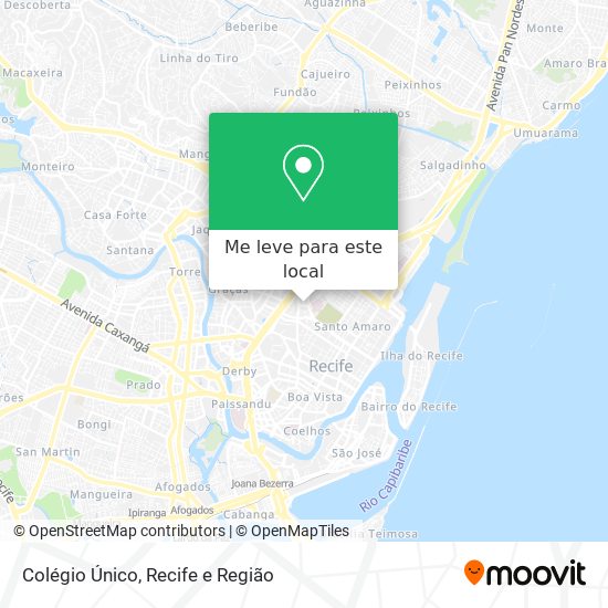 Colégio Único mapa