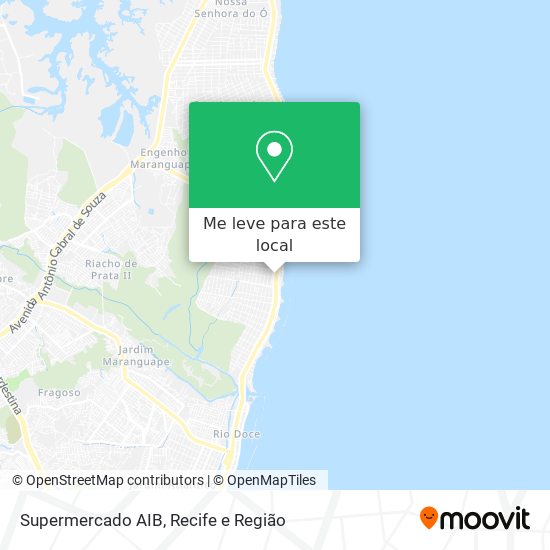 Supermercado AIB mapa
