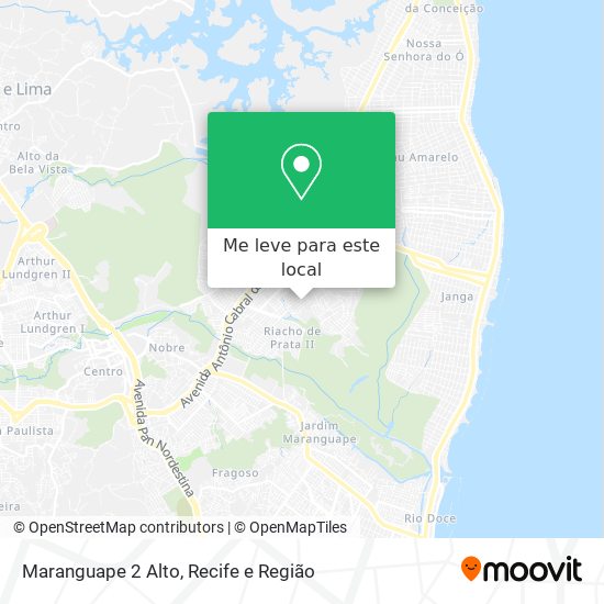 Maranguape 2 Alto mapa