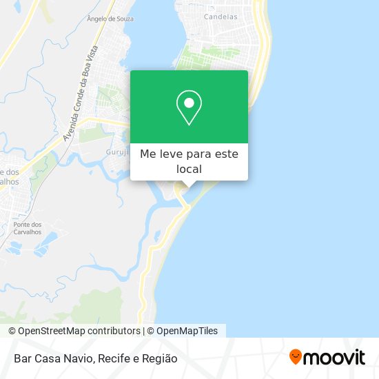 Bar Casa Navio mapa