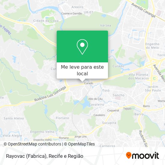 Rayovac (Fabrica) mapa