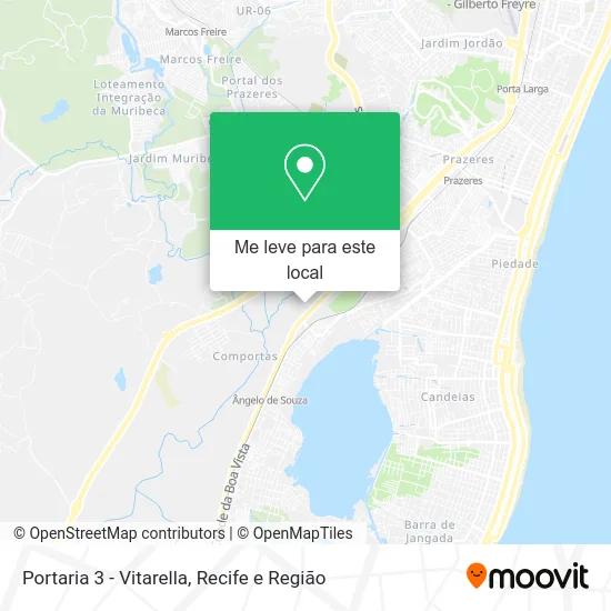 Portaria 3 - Vitarella mapa