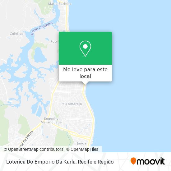 Loterica Do Empório Da Karla mapa