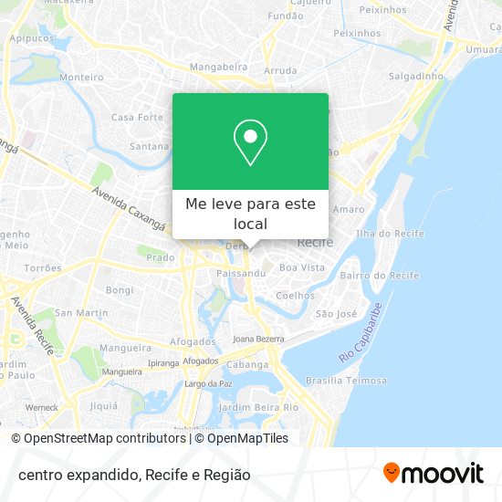centro expandido mapa