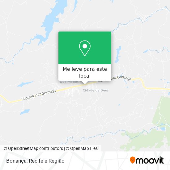 Bonança mapa
