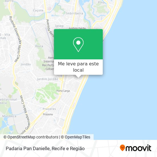 Padaria Pan Danielle mapa
