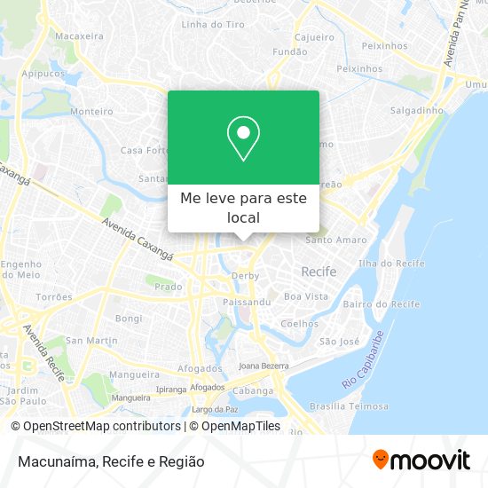 Macunaíma mapa