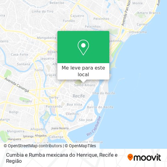 Cumbia e Rumba mexicana do Henrique mapa