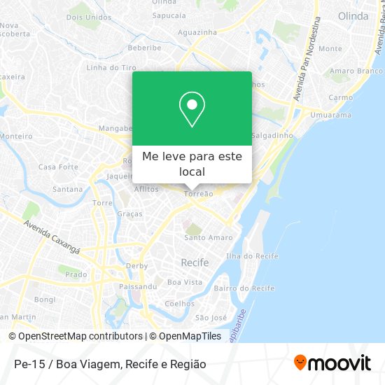 Pe-15 / Boa Viagem mapa
