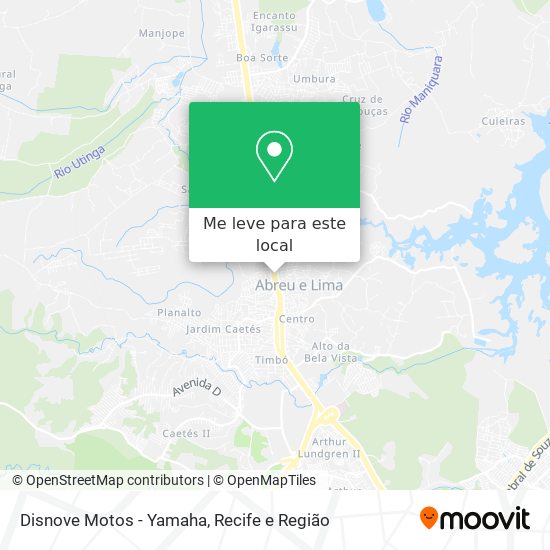 Disnove Motos - Yamaha mapa