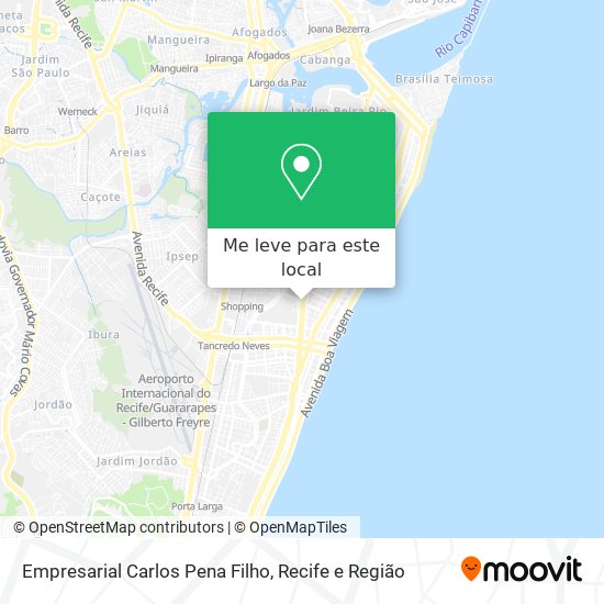 Empresarial Carlos Pena Filho mapa