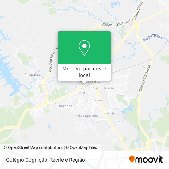 Colégio Cognição mapa