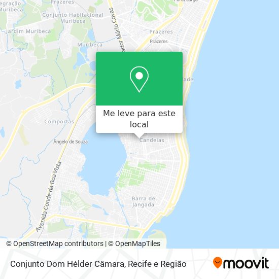 Conjunto Dom Hélder Câmara mapa