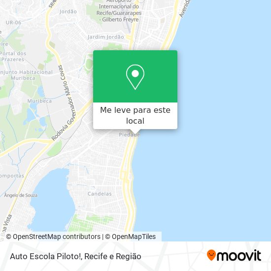 Auto Escola Piloto! mapa