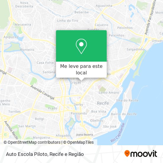Auto Escola Piloto mapa