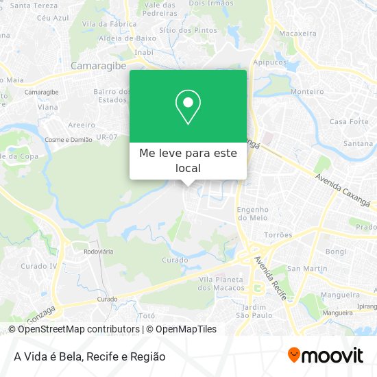 A Vida é Bela mapa