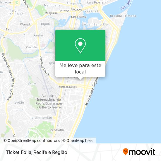 Ticket Folia mapa