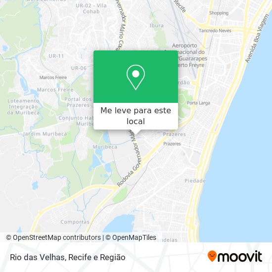 Rio das Velhas mapa