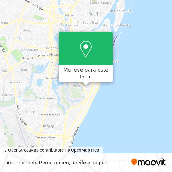 Aeroclube de Pernambuco mapa