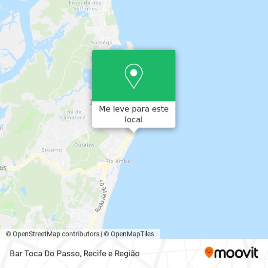 Bar Toca Do Passo mapa