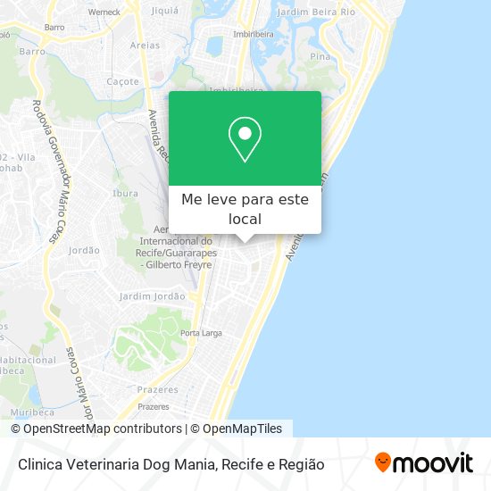 Clinica Veterinaria Dog Mania mapa