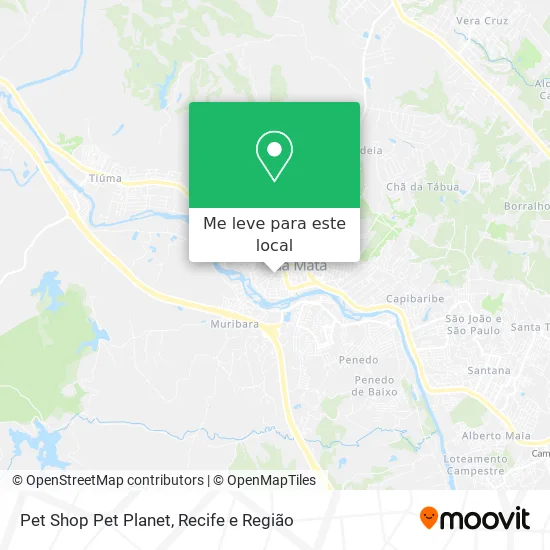 Pet Shop Pet Planet mapa