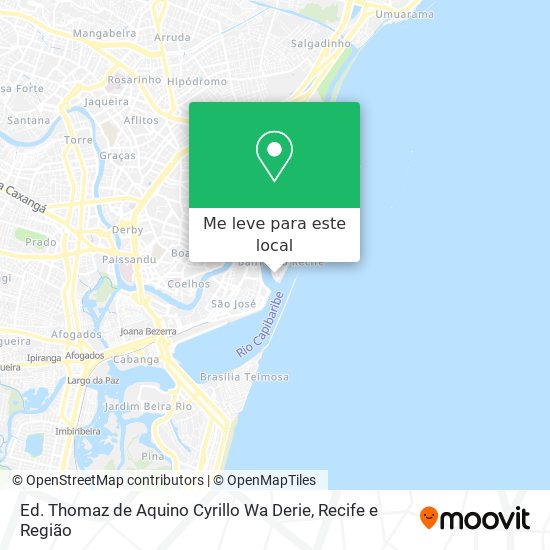 Ed. Thomaz de Aquino Cyrillo Wa Derie mapa