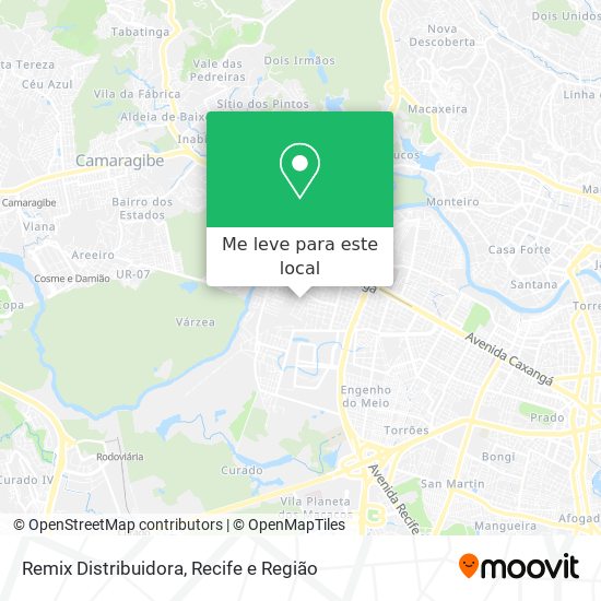 Remix Distribuidora mapa