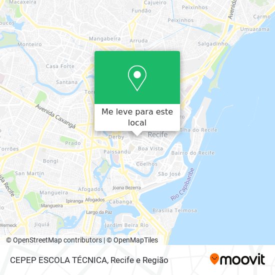 CEPEP ESCOLA TÉCNICA mapa
