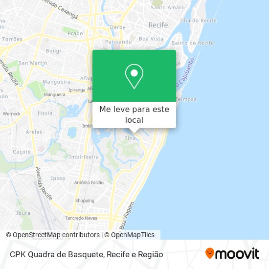 CPK Quadra de Basquete mapa