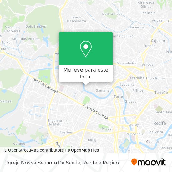 Igreja Nossa Senhora Da Saude mapa