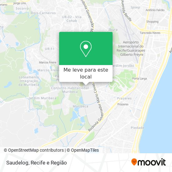 Saudelog mapa