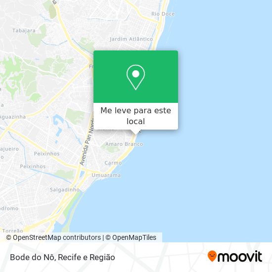 Bode do Nô mapa