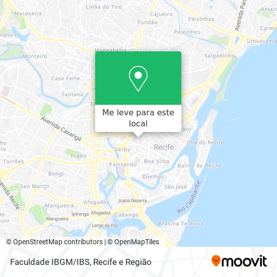 Faculdade IBGM/IBS mapa