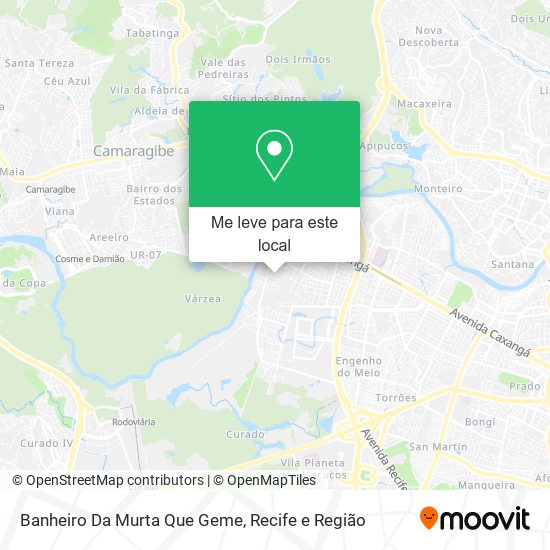 Banheiro Da Murta Que Geme mapa