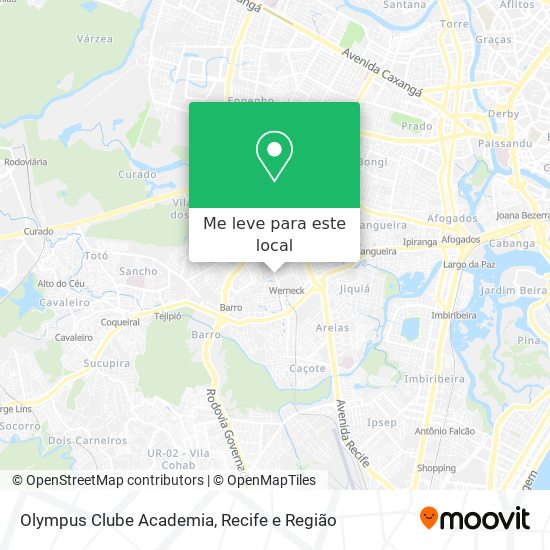 Olympus Clube Academia mapa