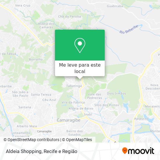 Aldeia Shopping mapa