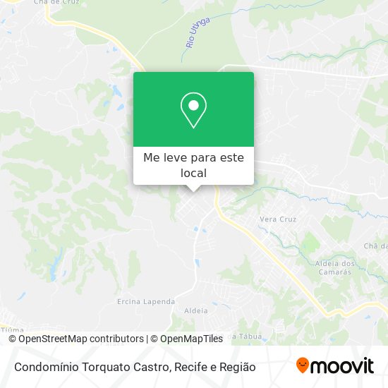 Condomínio Torquato Castro mapa