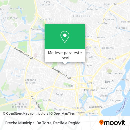 Creche Municipal Da Torre mapa